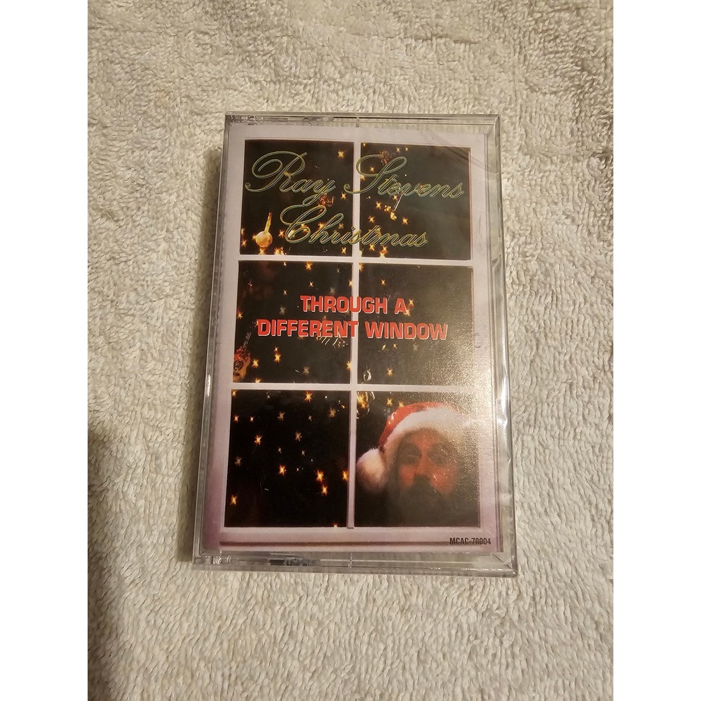 Ray Stevens Christmas Cassette Tape Through A Different‎ Window Holiday
